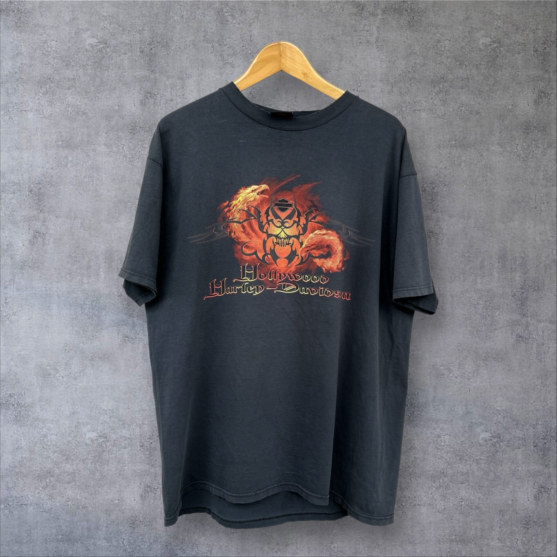 HARLEY DAVIDSON　s/s Tshirts XL USA製　ハーレー