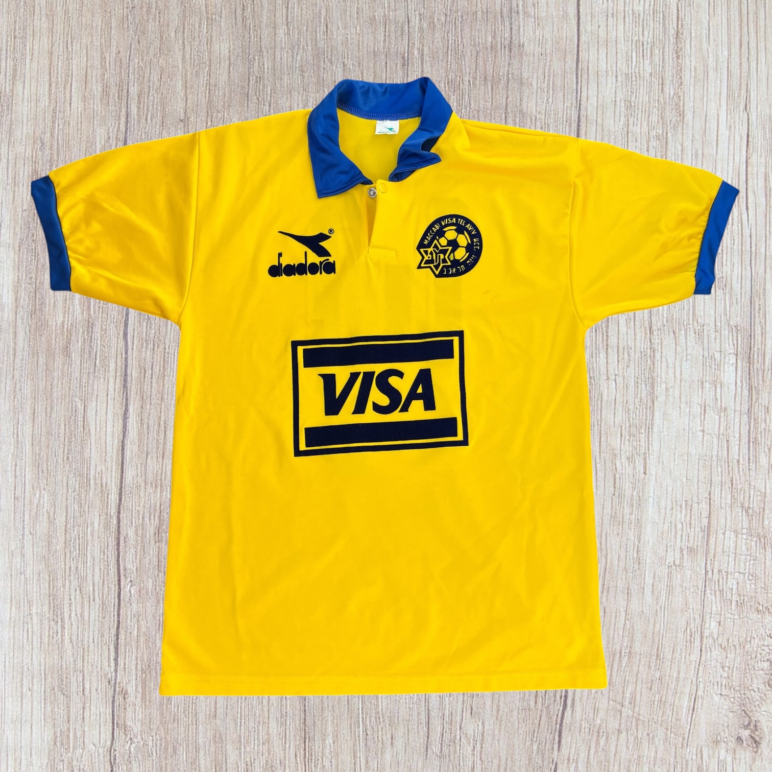 マッカビ・テルアビフ　1993-94　soccer game shirts　L